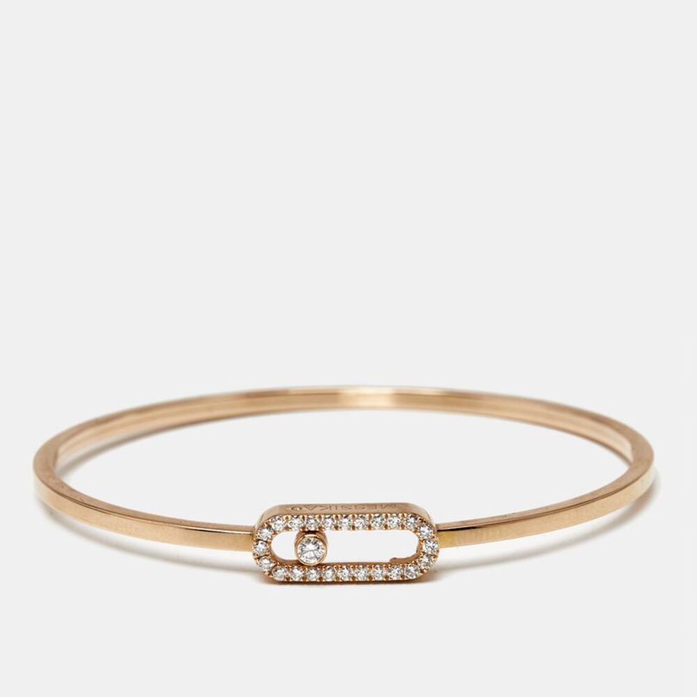 Messika Move Uno Diamond 18K Rose Gold Bracelet